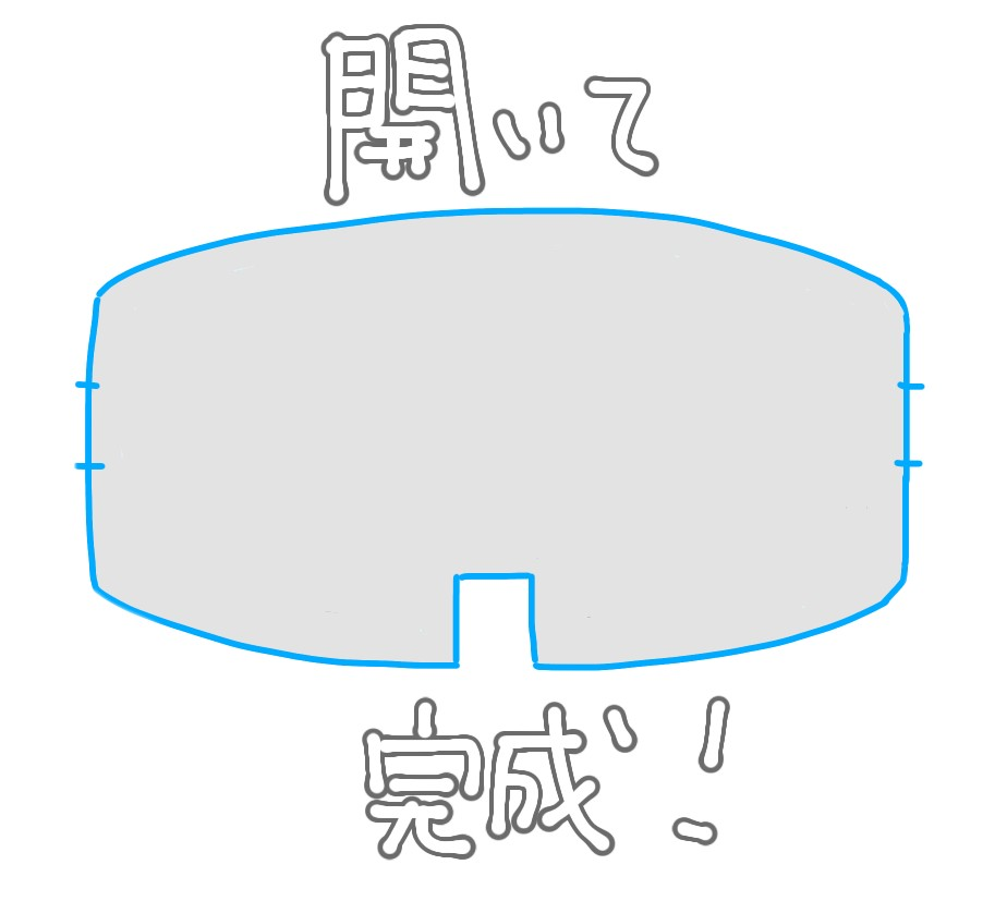 イラスト解説で簡単ベビーチェア用クッションの作り方・椅子に合わせた型紙作りの方法 そらメイド